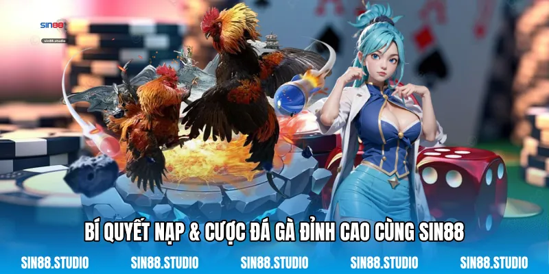 Bí Quyết Nạp & Cược Đá Gà Đỉnh Cao Cùng Sin88