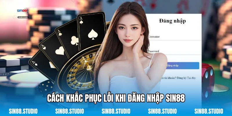 Cách Khắc Phục Lỗi Khi Đăng Nhập Sin88